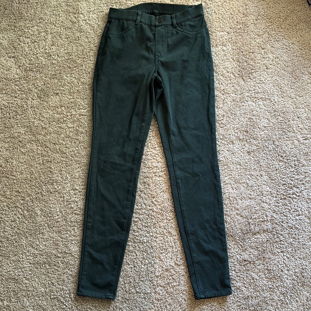 Uniqlo Green Skinny Pants Modern Fit